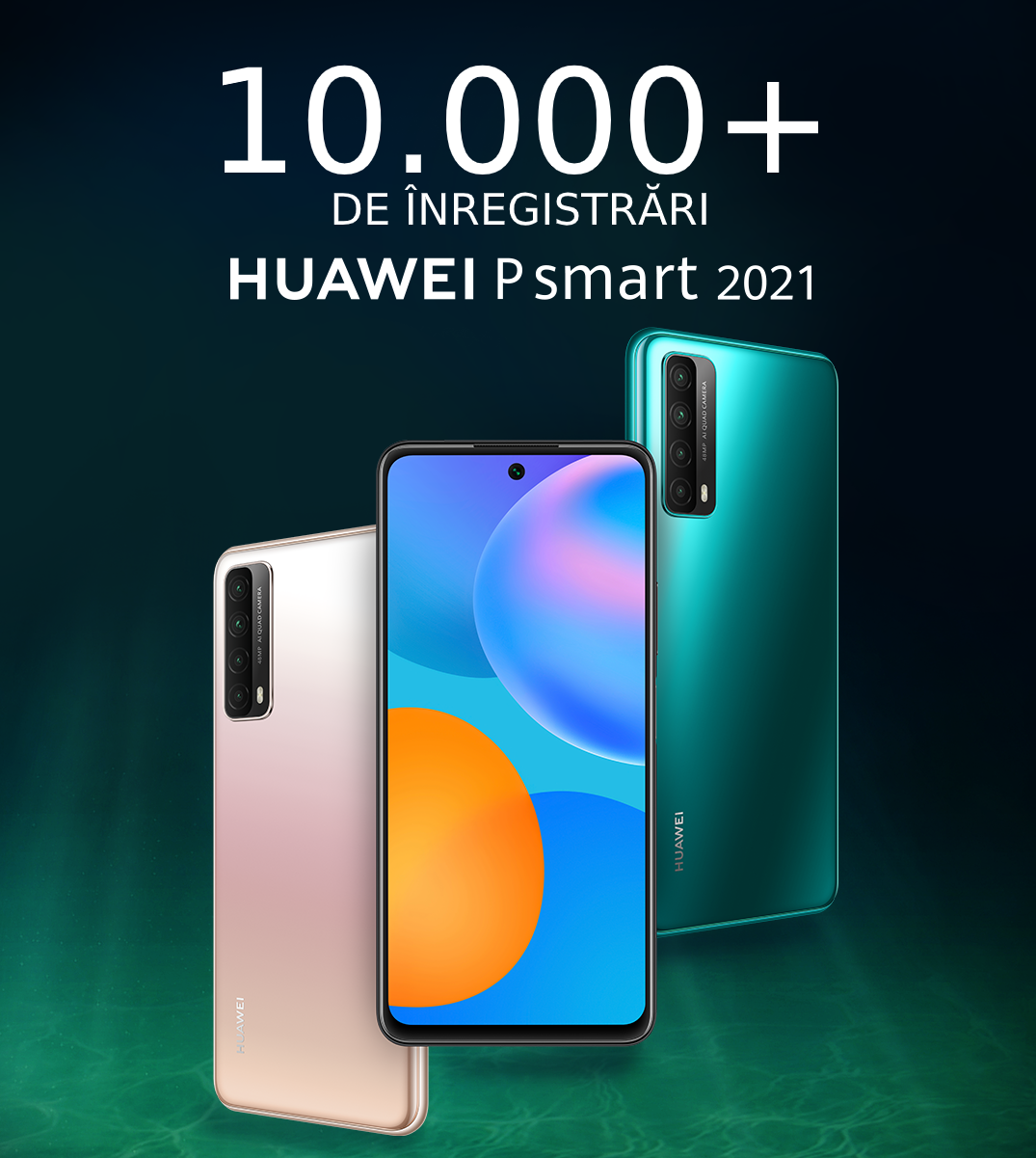 Peste 10.000 de cereri în perioada de precomandă pentru Huawei P Smart 2021