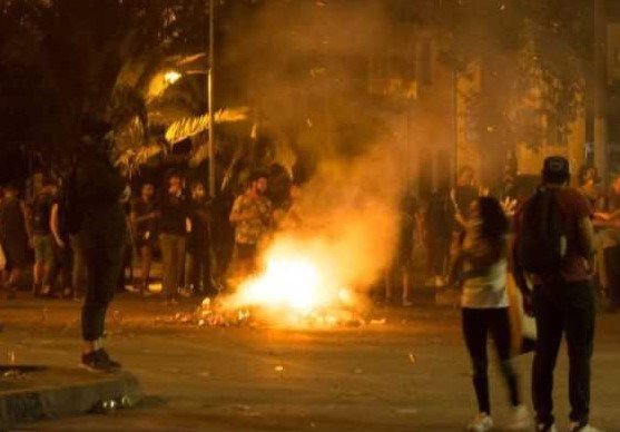 Proteste violente anti-prezidențiale în Chile