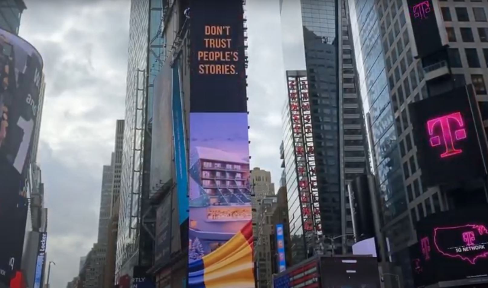 Promovare inedită: Clipuri cu turismul în România rulează în New York, Londra, Tel Aviv