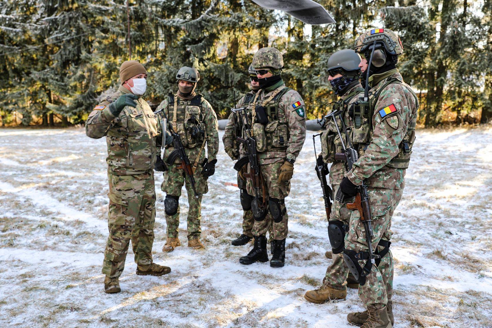 Forțele armate române și americane, exercițiu comun în apropiere de Constanța