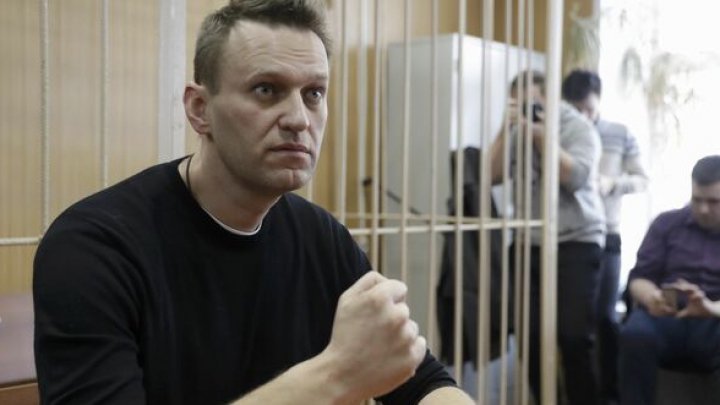 Opozantul rus Aleksei Navalnîi, laureat al premiului Saharov 2021 al Parlamentului European