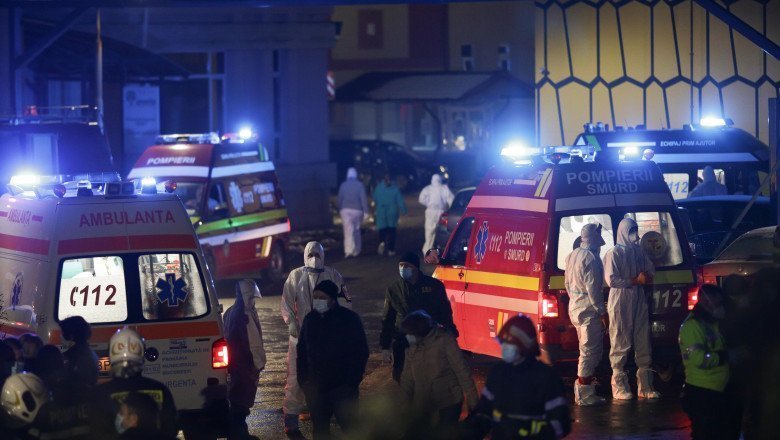 Incendiu la Spitalul de Psihiatrie Vulcan din Brașov: 150 de pacienţi au fost evacuaţi