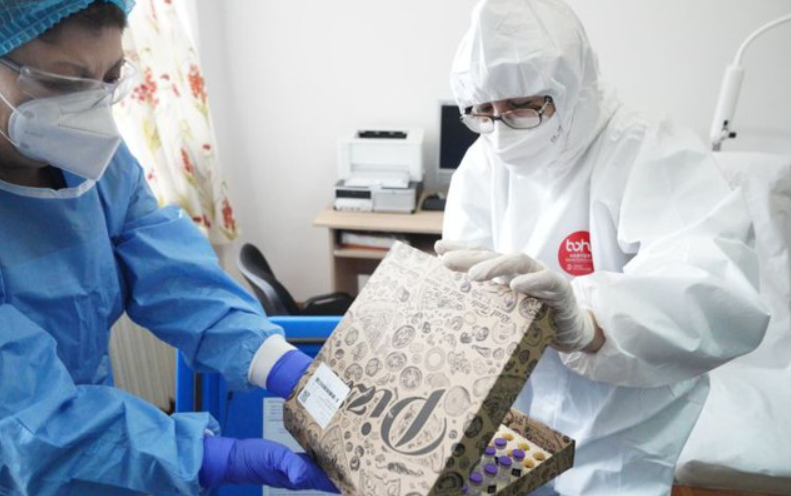 Vaccinul anti-coronavirus, depozitat în cutii de piza. Reacția lui Valeriu Gheorghiță (FOTO)