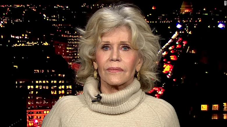 Jane Fonda primește premiul Cecil B. DeMille pentru întreaga activitate la Globurile de Aur