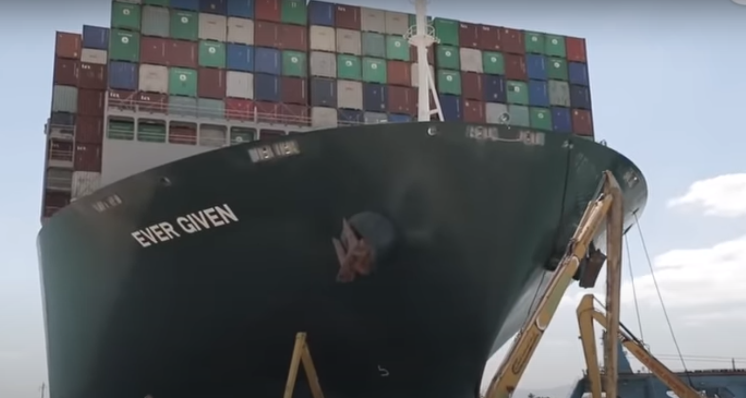 Cargobotul care a blocat în Canalul Suez 130.000 de animale vii din România a fost repus pe linia de plutire