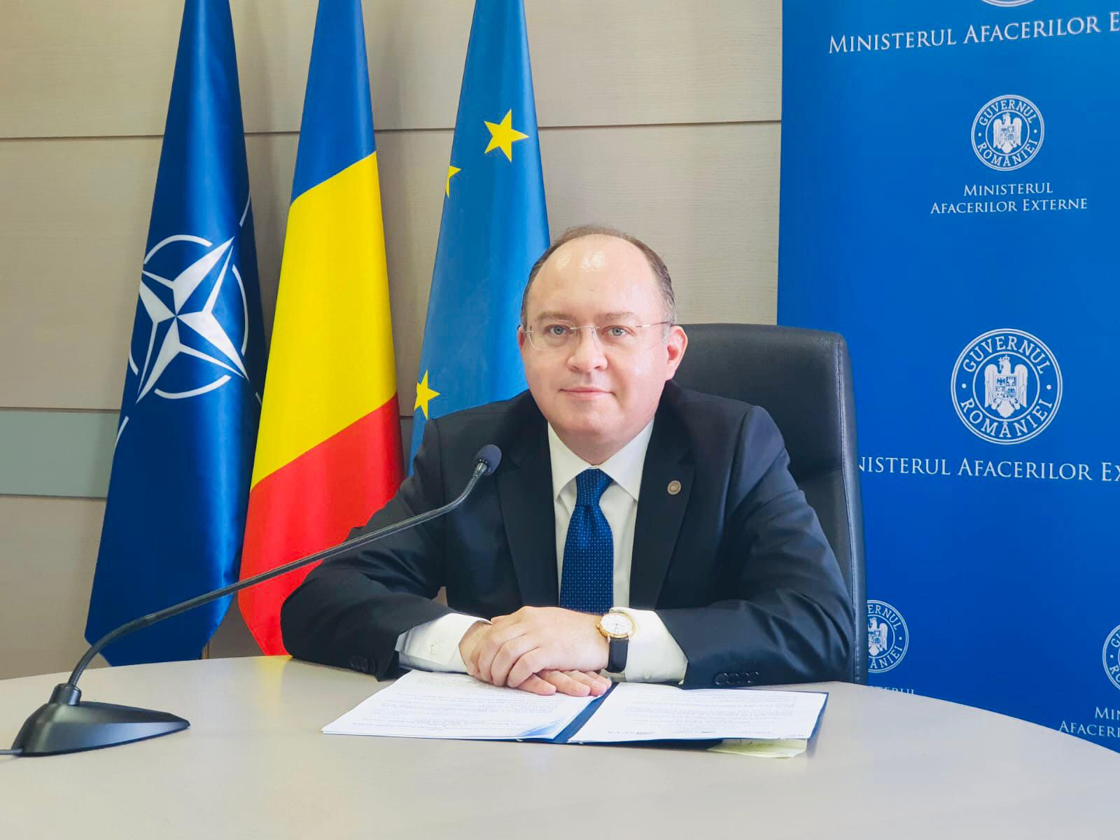 Ministrul Afacerilor Externe, Bogdan Aurescu, l-a felicitat pe omologul său din Republica Moldova pentru numire