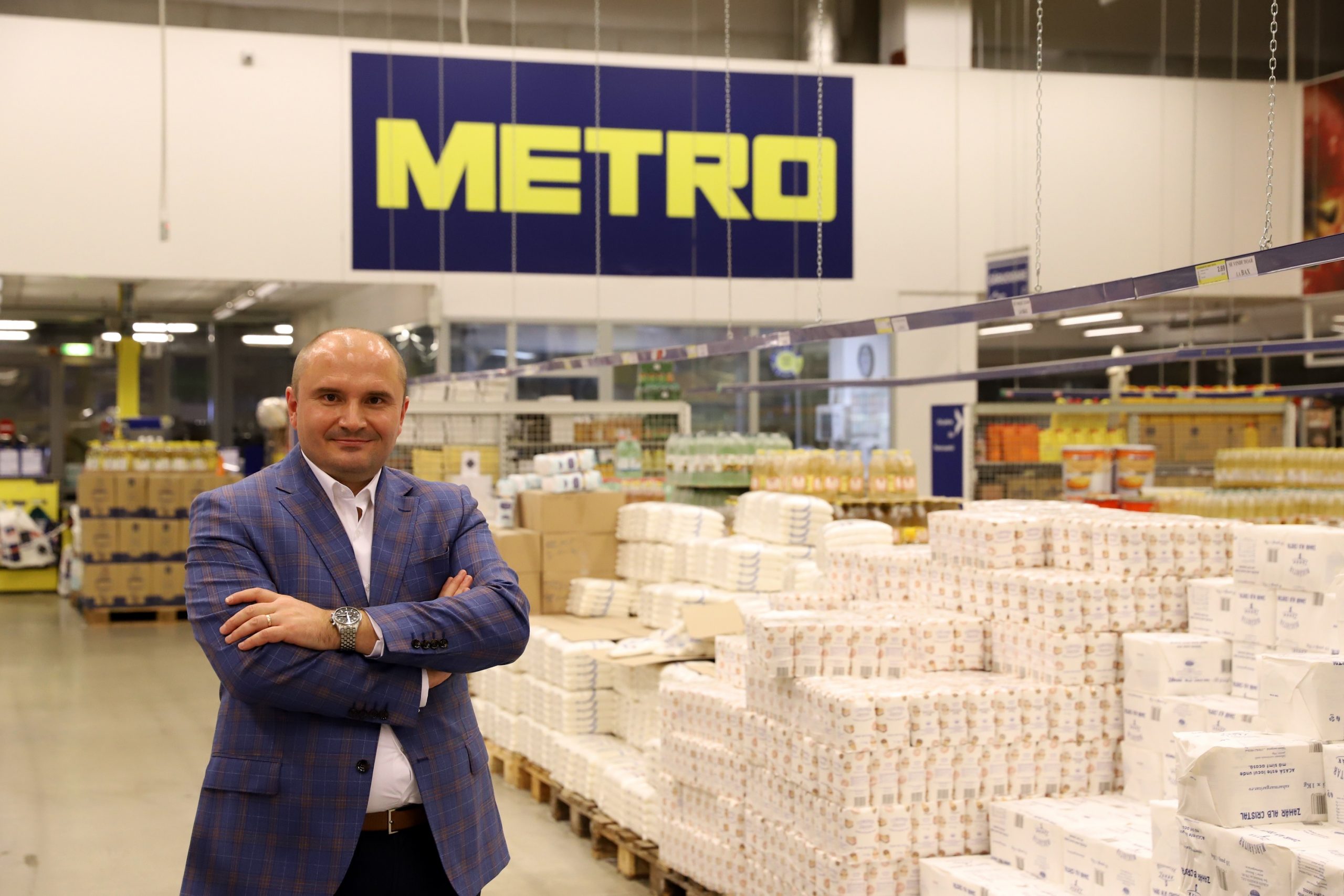 METRO extinde capacitatea centrului logistic din Ștefăneștii de Jos cu 10.000 mp