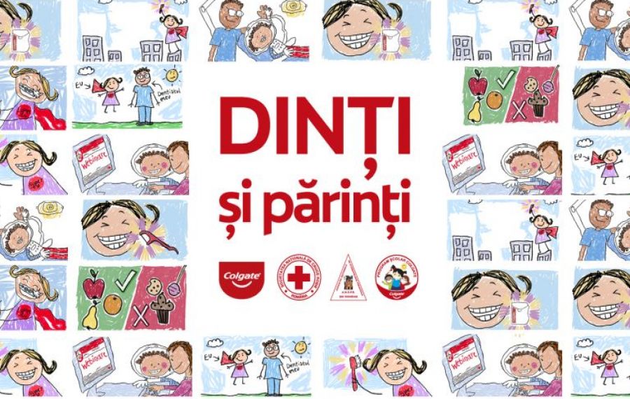Crucea Roșie Română lansează „DINȚI și părinți”!