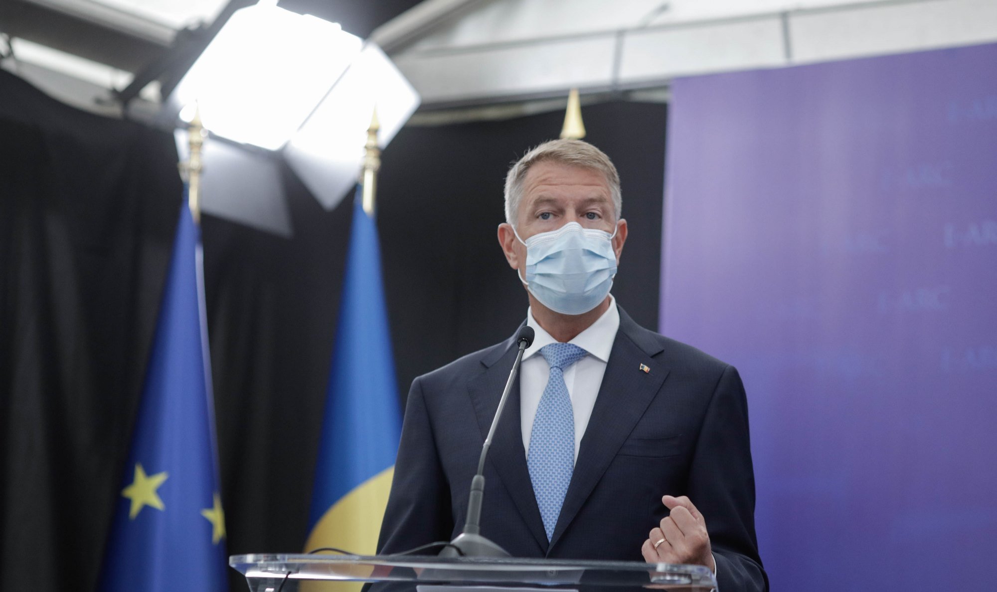 Iohannis: România condamnă cu fermitate anunţul preşedintelui Putin cu privire la următorii paşi ai Rusiei