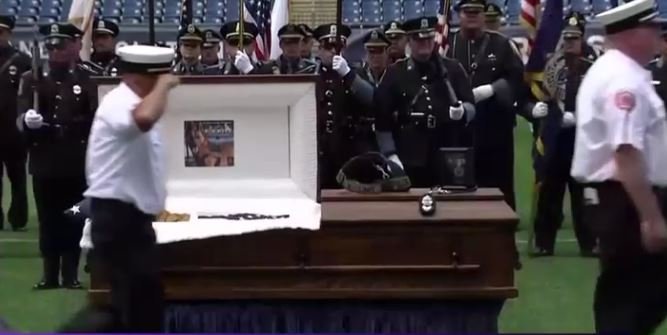 Câine polițist, înmormântat cu onoruri: Și-a dat viața pentru colegi VIDEO