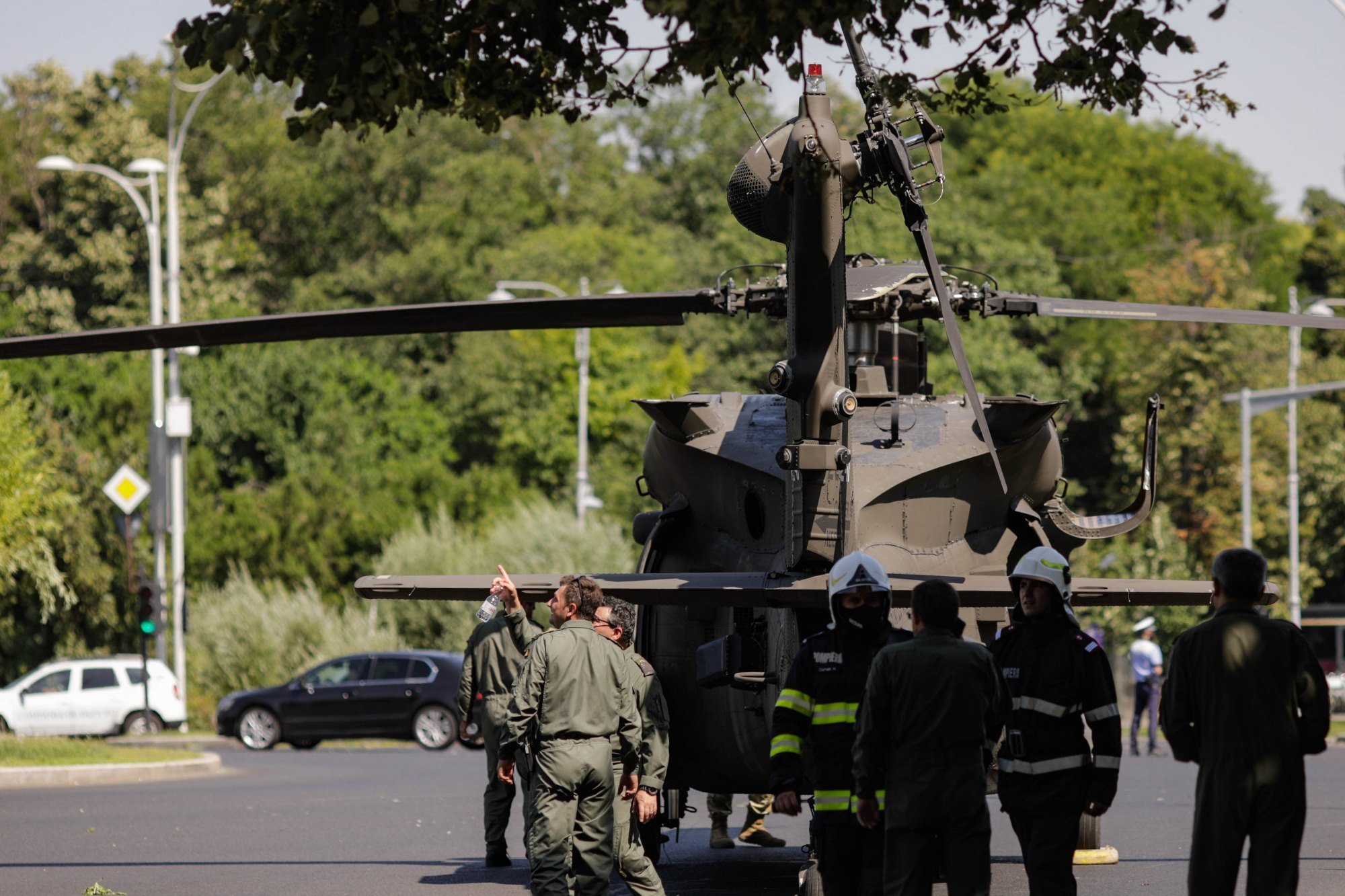 Black Hawk down: Un elicopter american a fost la un pas de a se prăbuși în București (UPDATE: Video – Foto)