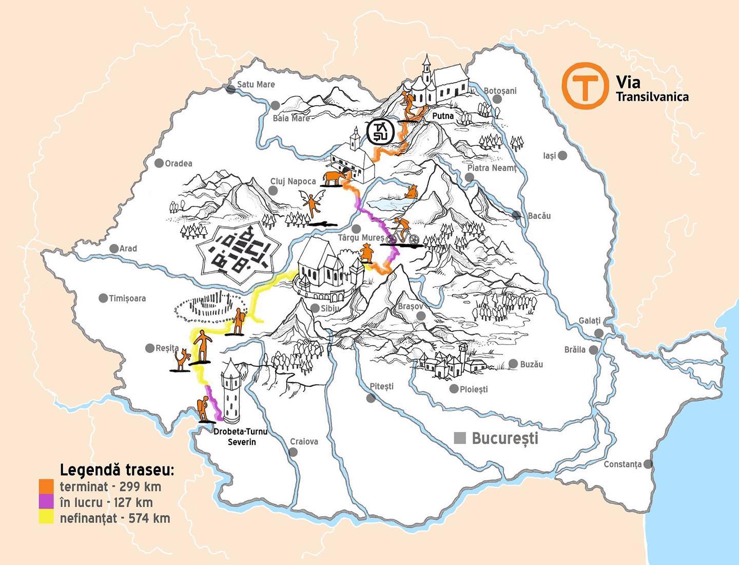 E.ON a susţinut amenajarea a 100 kilometri din Via Transilvanica în judeţul Caraş-Severin, cu sprijinul clienţilor grupului