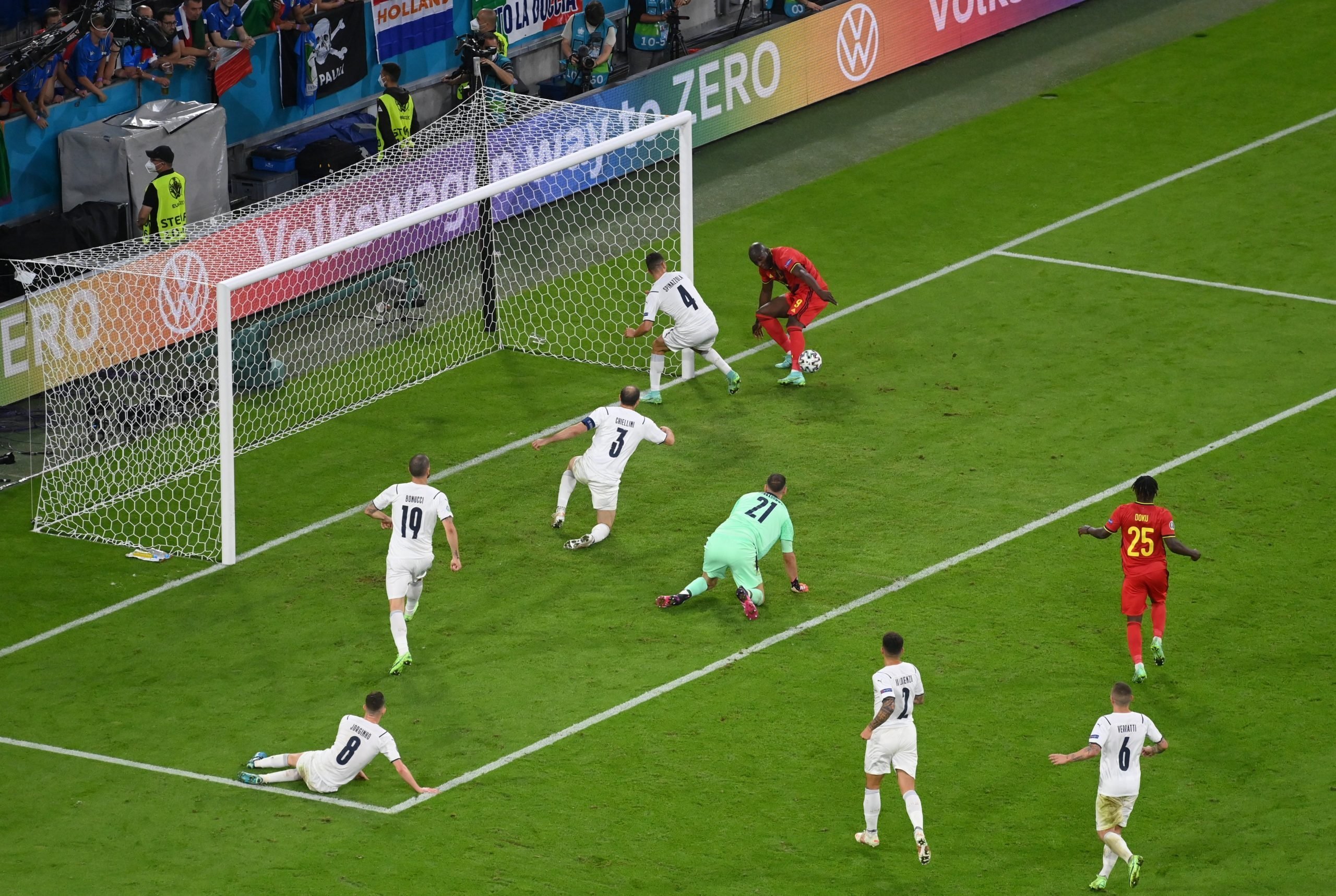 EURO 2020 | Belgia – Italia 1-2, în sferturile competiției. Gol spectaculos marcat de Insigne
