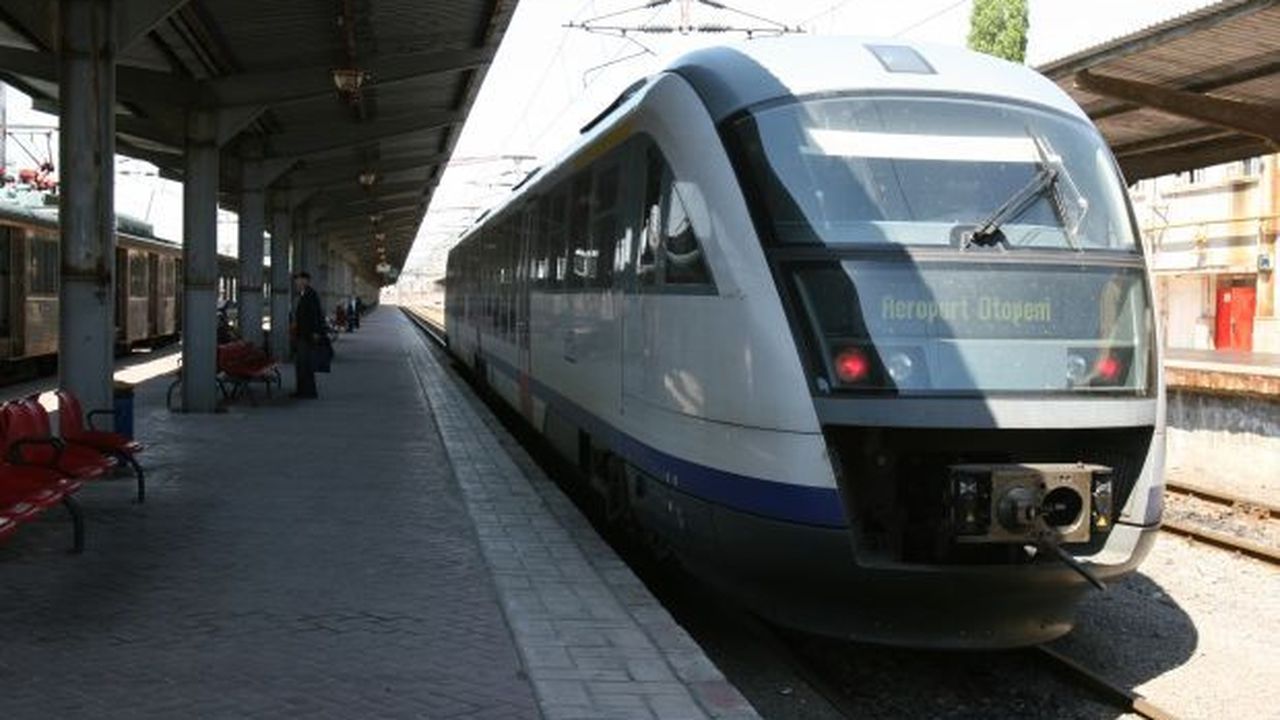 Se suspendă circulația trenurilor între Gara de Nord și Aeroportul Otopeni. Care sunt alternativele