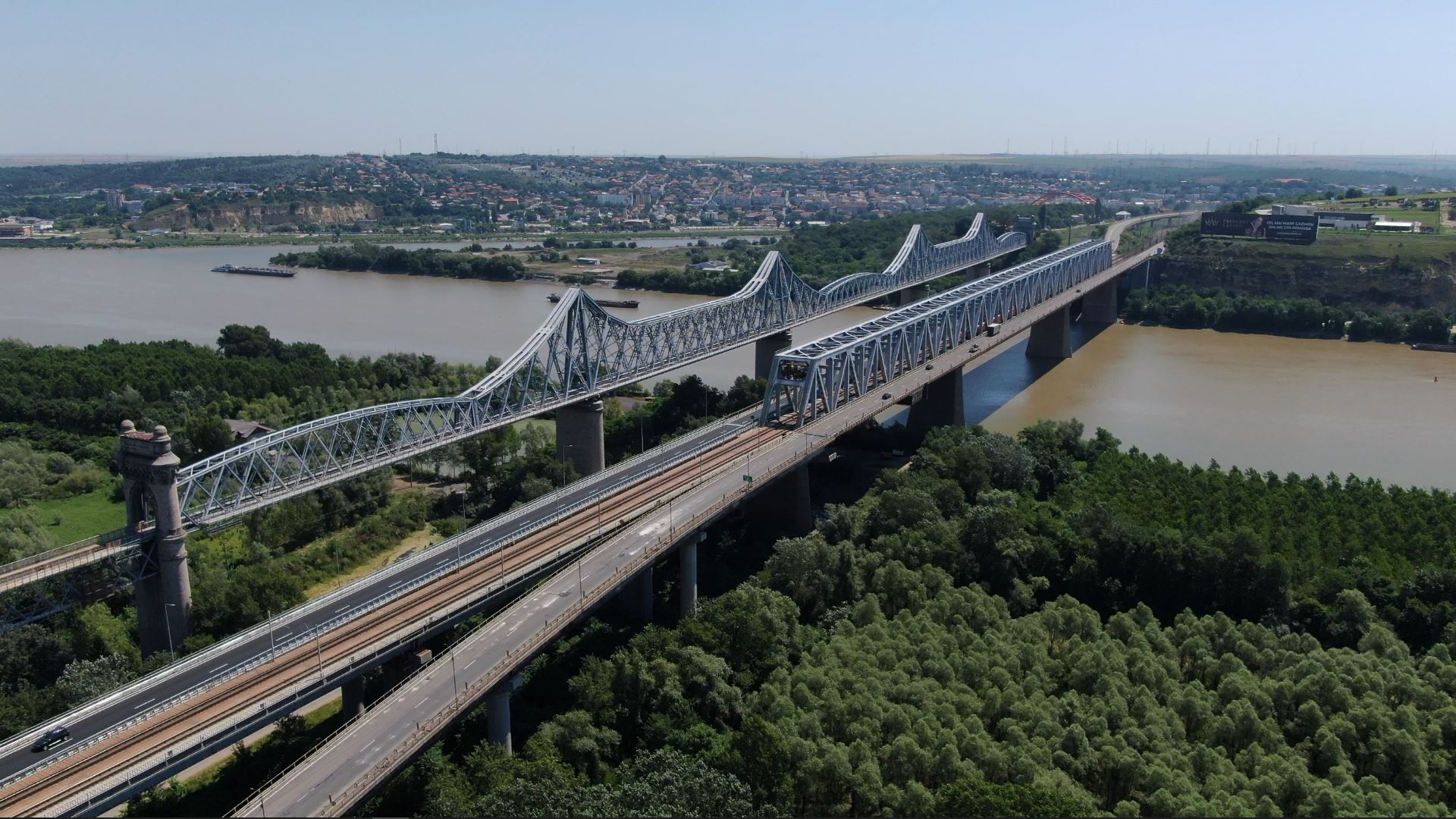 CNAIR: Lucrările la calea de rulare la Podul de la Cernavodă vor fi reluate luni