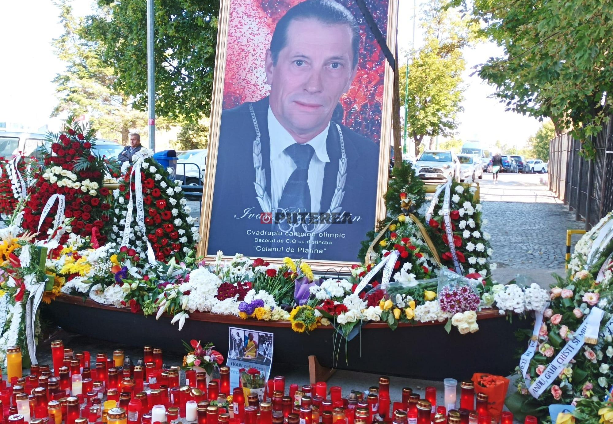 FOTO | Ivan Patzaichin a fost înmormântat azi, la Cimitirul Bellu