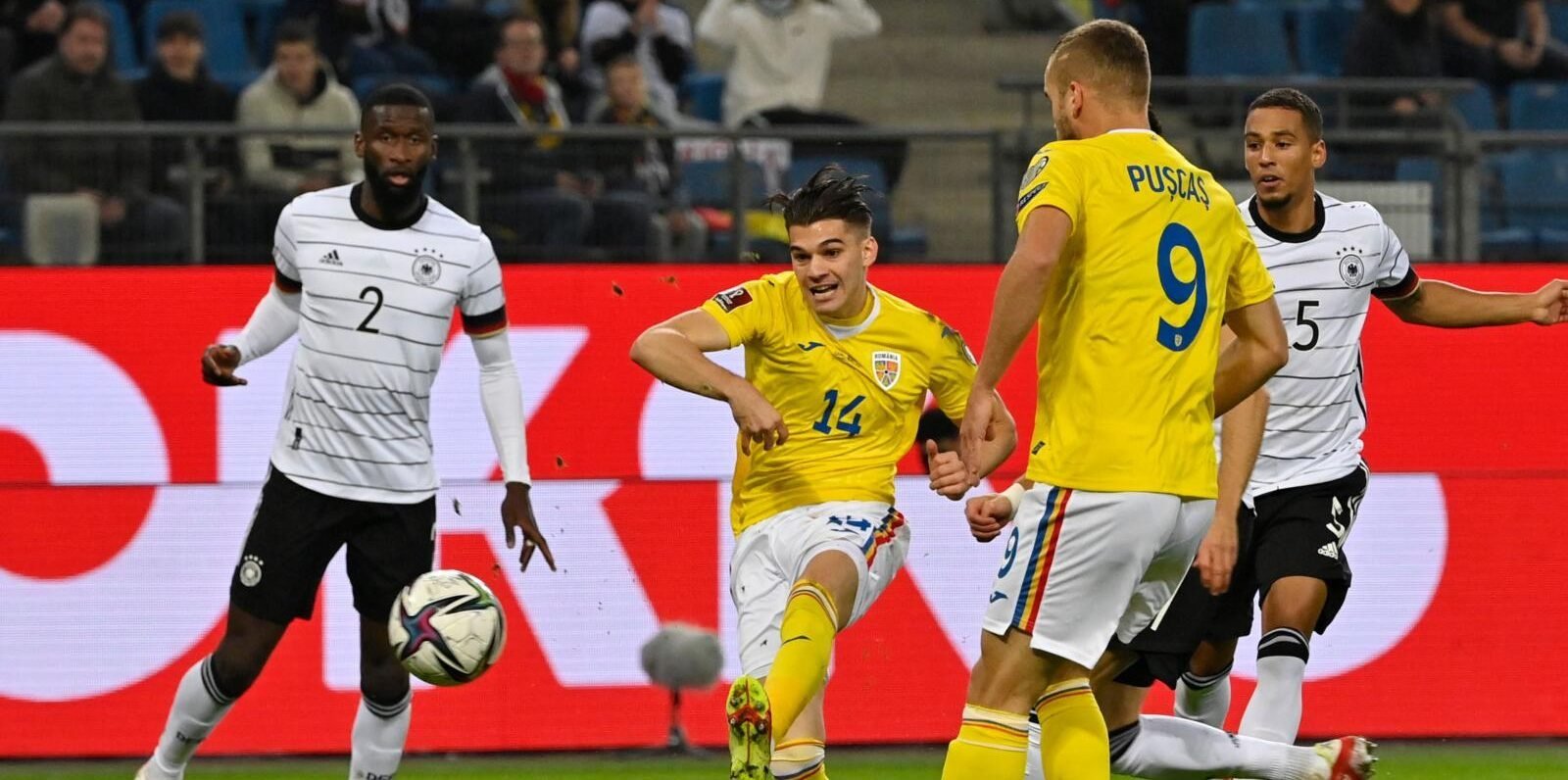 Germania – România 2-1, în preliminariile CM 2022. Tricolorii au jucat ca niciodată și au pierdut ca întotdeauna (Video)