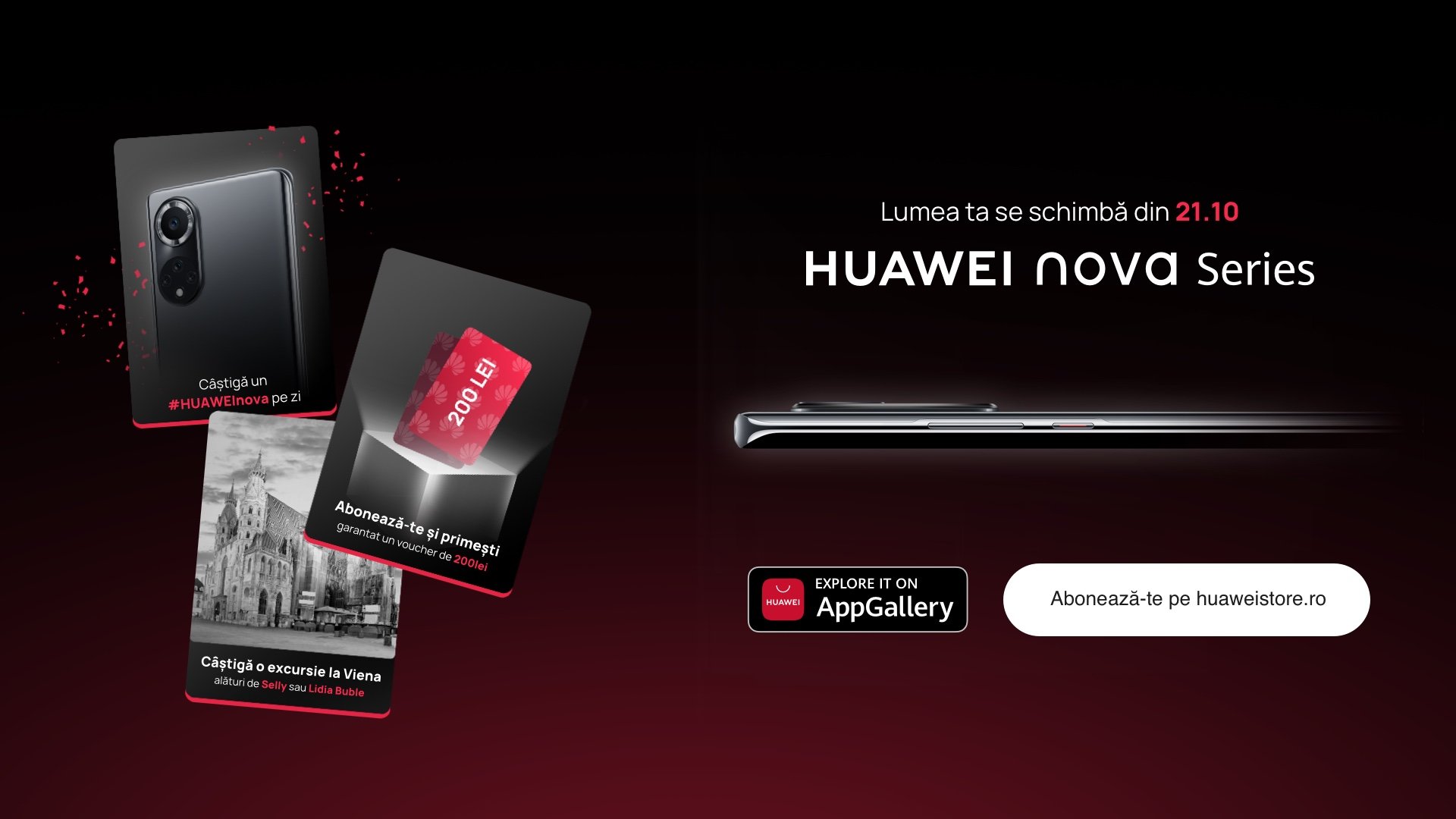 Huawei lansează pe 21 octombrie cele mai noi telefoane din seria Nova