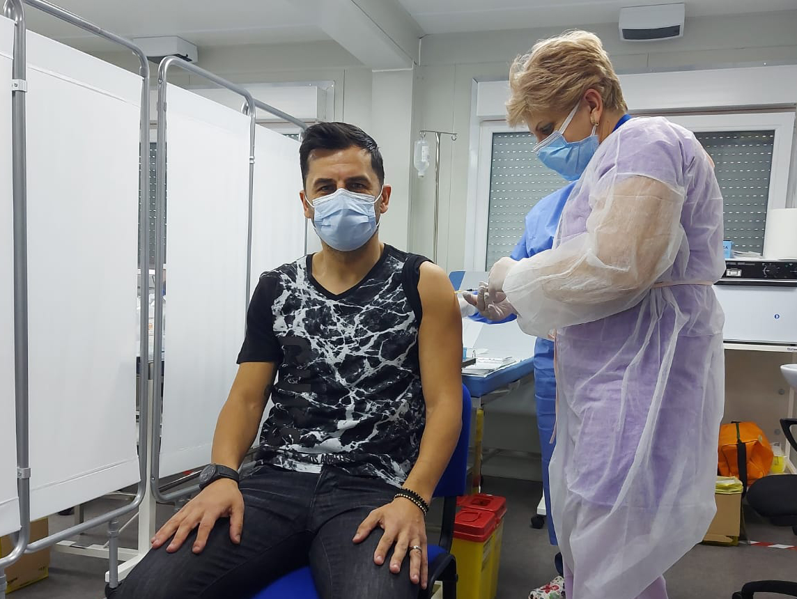 Peste 95% din agajații Federației Române de Fotbal sunt vaccinați împotriva Covid-19
