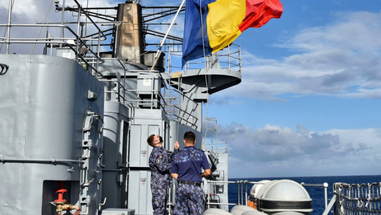 Fregata românească „Regina Maria” s-a întors acasă. La ce misiuni a participat (VIDEO)