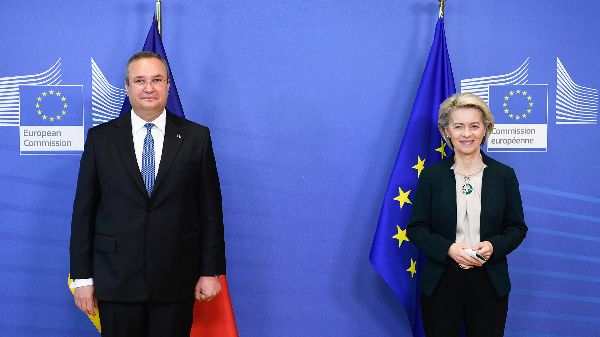 Premierul Nicolae Ciucă se întâlnește în această seară cu Ursula von der Leyen, președintele Comisiei Europene