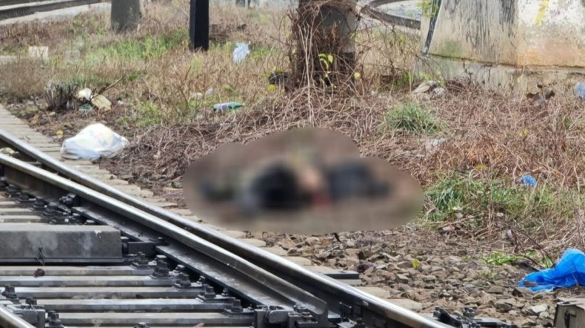 Un bărbat din Brăila a fost călcat de un tren de marfă și a murit