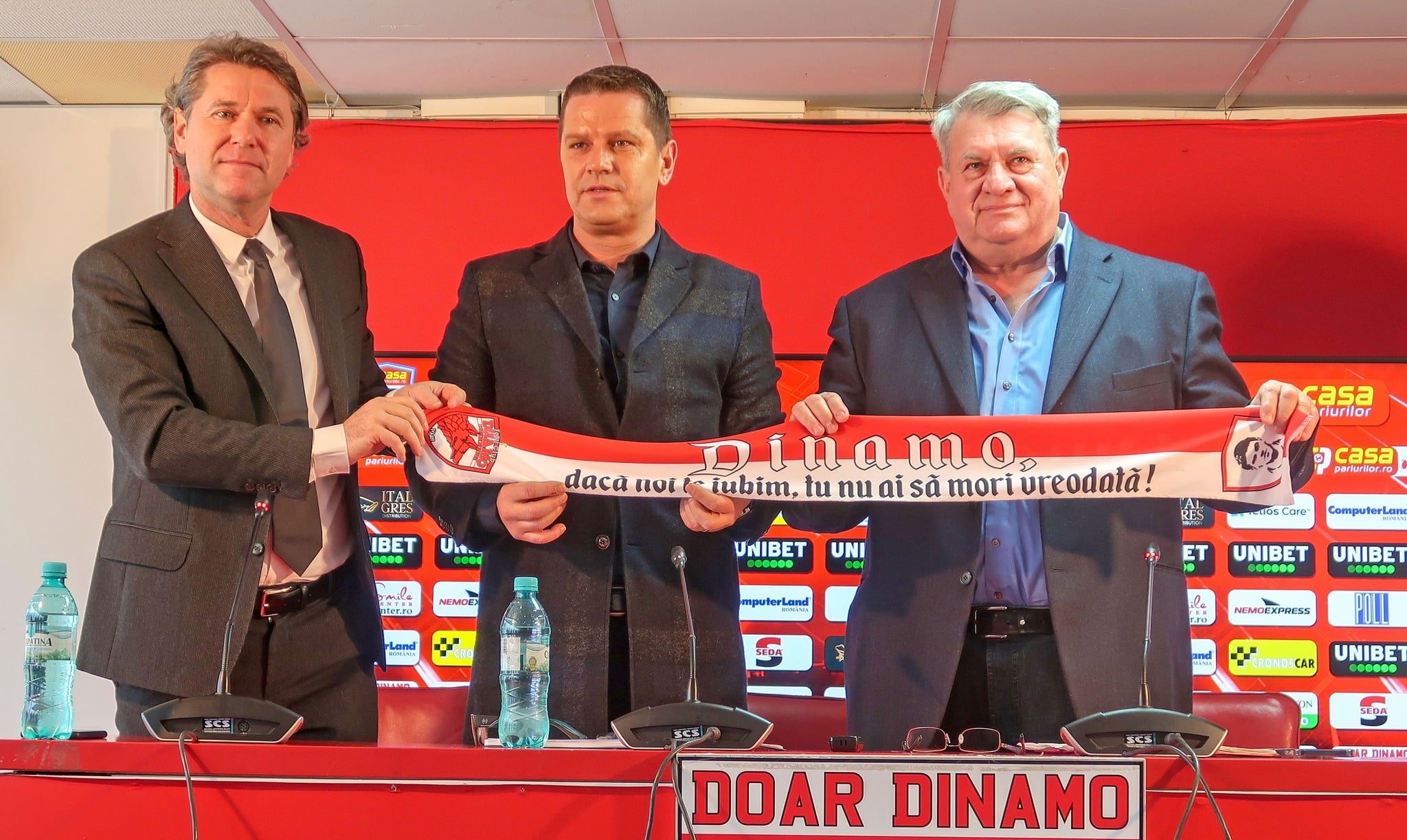 Florin Răducioiu și Flavius Stoican, prezentați la Dinamo: „Sper să fie un nou început cu lucruri bune”