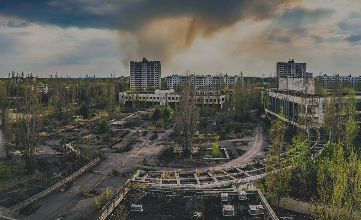 ANM: Un nor de fum din zona Cernobîl se deplasează către sud-vestul Ucrainei și nordul Mării Negre