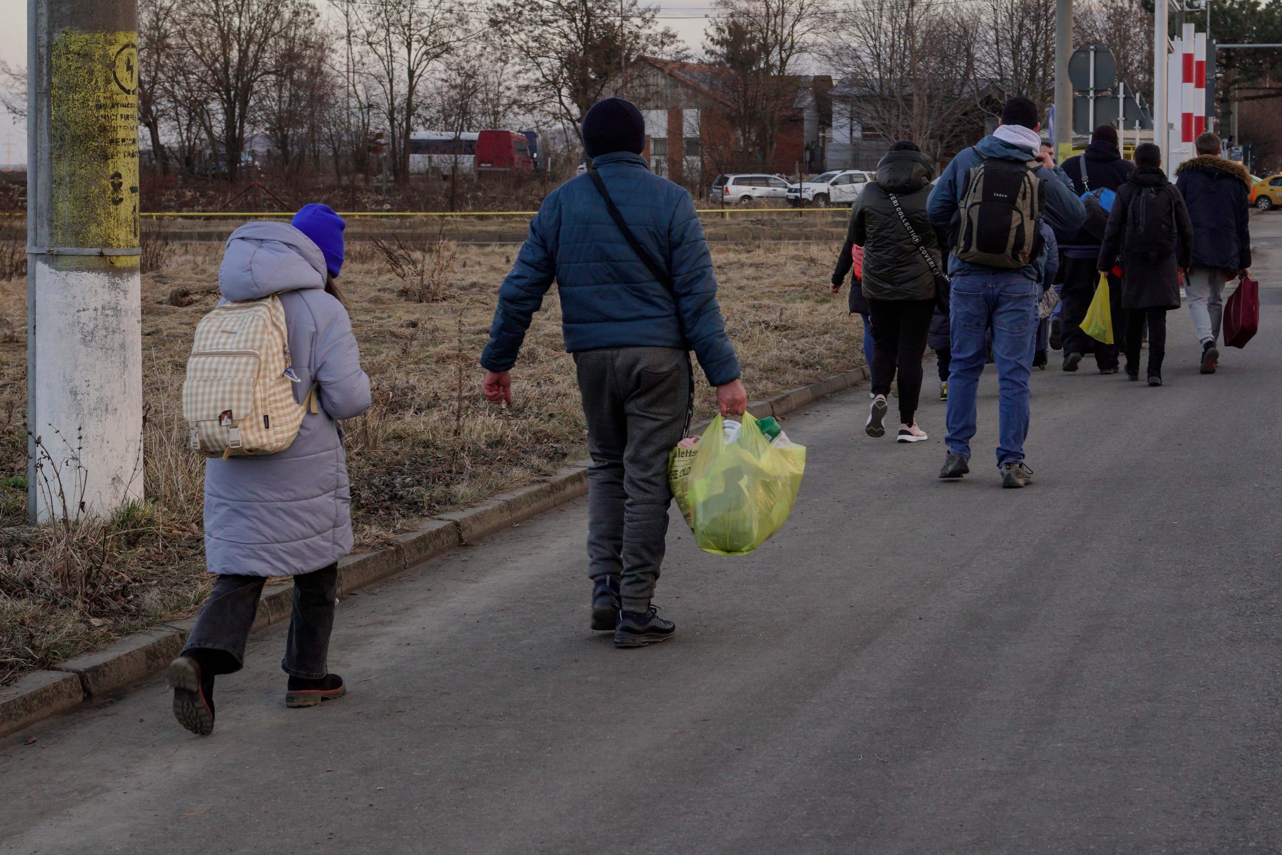 Poliţia de Frontieră: 7.673 de cetăţeni ucraineni au intrat duminică în România, în scădere faţă de ziua precedentă