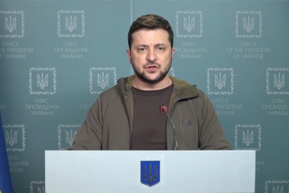 Zelenski zice că rușii au comis genocid în Donbas