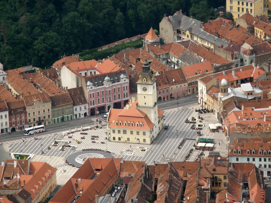Piața Sfatului din Brașov se transformă. Totul despre noul concept