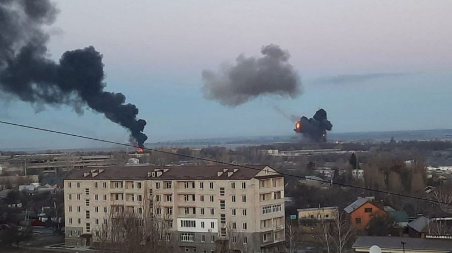 Ucraina acuză Rusia că a lovit un hambar de grâne în Odesa, nu un depozit de muniţie, aşa cum susţine Moscova