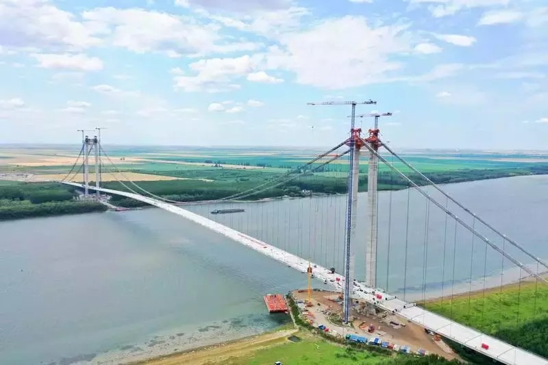 Ministrul Transporturilor, ultimele date despre podul de la Brăila. În ce condiții se va putea circula pe el