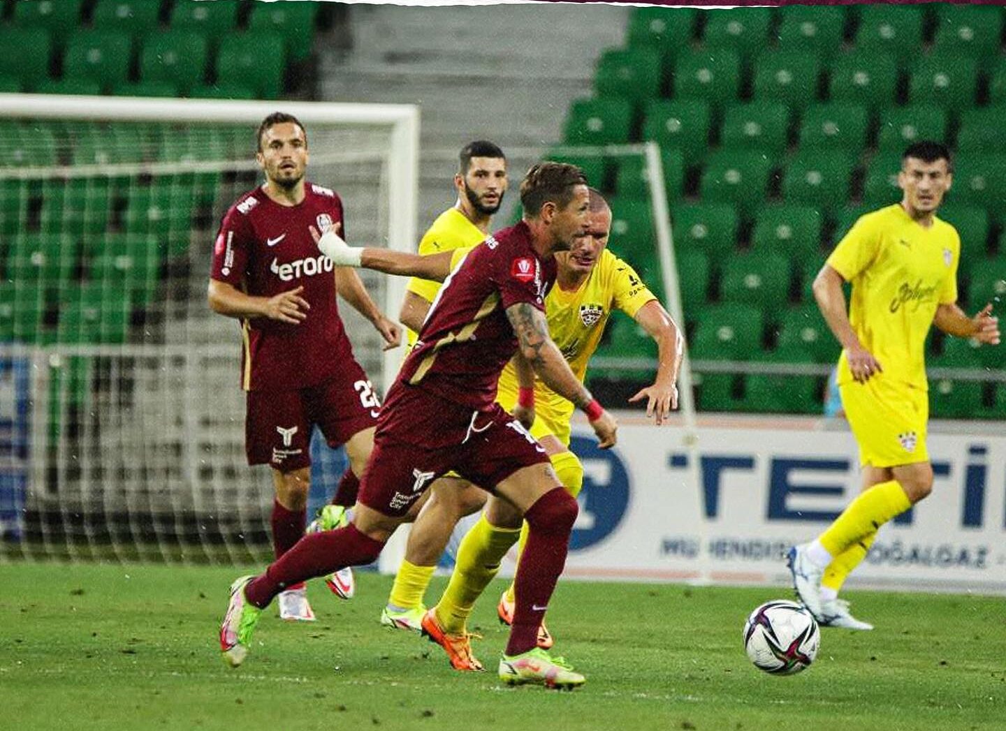 Şahtior Soligorsk – CFR Cluj 0-0. Calificarea în play-off-ul Conference League se decide în Gruia (Video)