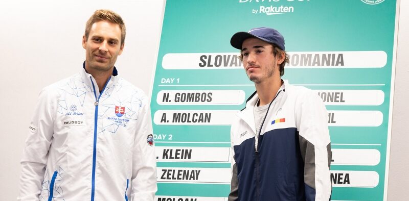 Echipa de tenis a României, învinsă de Slovacia în Cupa Davis