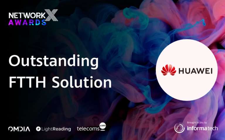 Huawei câștigă premiul „Outstanding FTTH Solution” la Broadband World Forum 2022