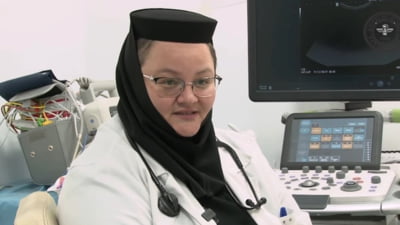 Cine este Ana Maria Pah, măicuța-medic care lucrează la Spitalul CFR din Timișoara