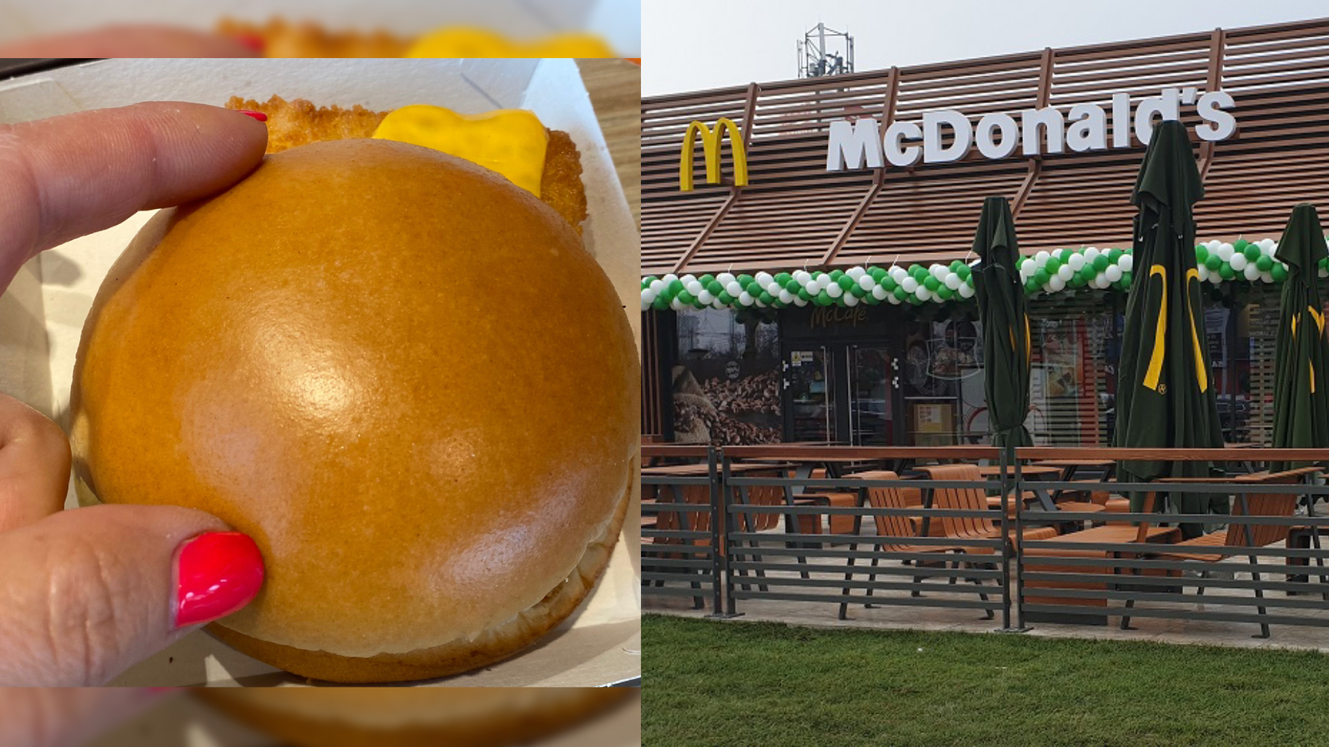 Hamburger cu carne de plastic la McDonald’s în București EXCLUSIV