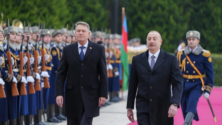 Președintele azer: Vom folosi oportunitățile din România pentru a exporta gazul și pe alte piețe europene