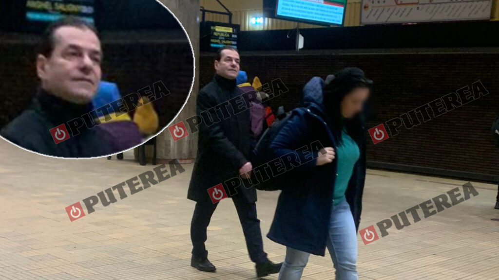 Orban, la plimbare, în stația de metrou Unirii SURSA FOTO: Mariana Olteanu/PUTEREA