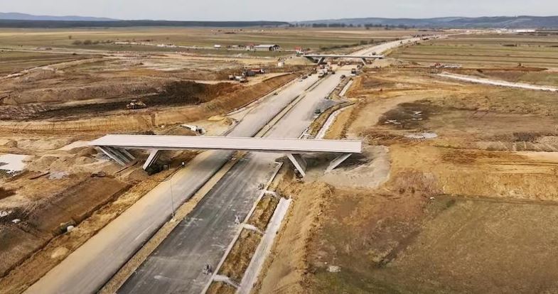 Cum arată tronsonul de autostradă construit de turci în Transilvania (VIDEO)