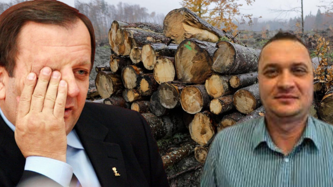 Gheorghe Flutur și Pavel Rusu, consilier superior în cadrul Gărzii Forestiere Suceava