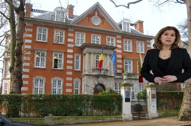 Chirie uriașă pentru locuința ambasadoarei României la Londra.EXCLUSIV