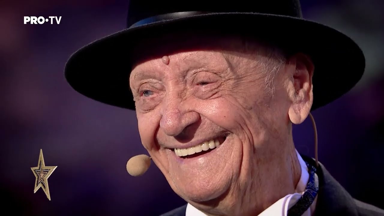 Cine este pensionarul de 90 de ani care a făcut senzație la „Românii au Talent”