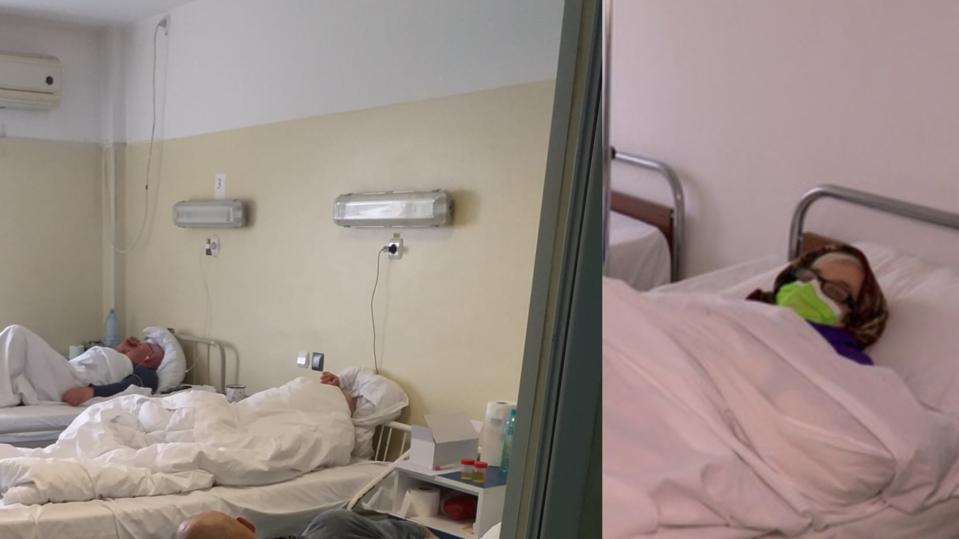 IMAGINILE GROAZEI: Pacienții bolnavi de cancer sunt umiliți și ținuți în frig