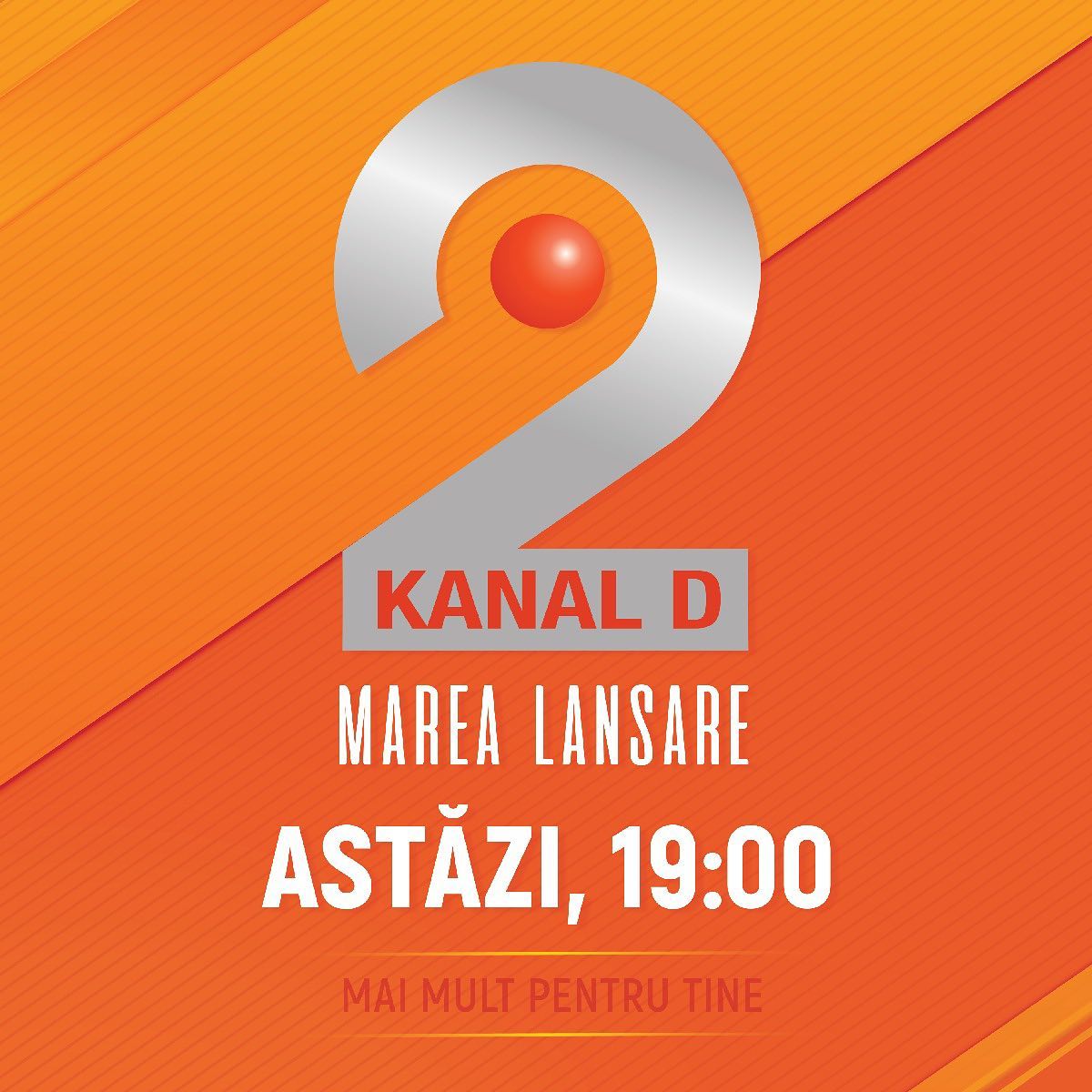 Se lansează noul post de televiziune Kanal D2