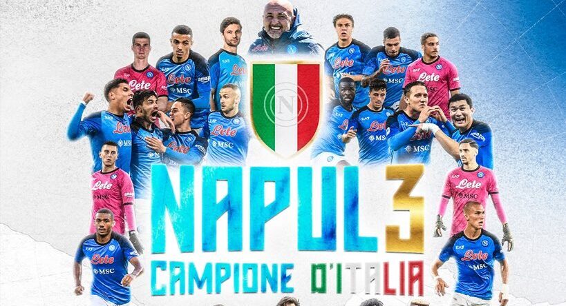 Napoli a câștigat campionatul Italiei după 33 de ani