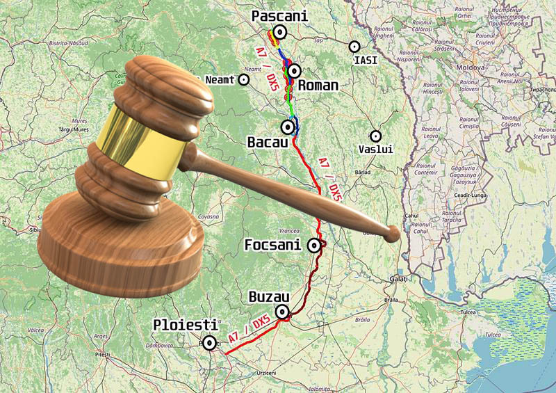 Curtea de Apel a respins contestația Danlin pentru lotul Pietroasele-Buzău al Autostrăzii A7