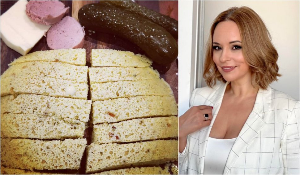 Rețeta de pâine care nu îngrașă a Andreei Marin: „E gata în 5 minute”