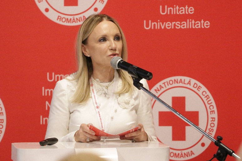 Camelia Șucu a fost aleasă președintele Crucii Roșii Române